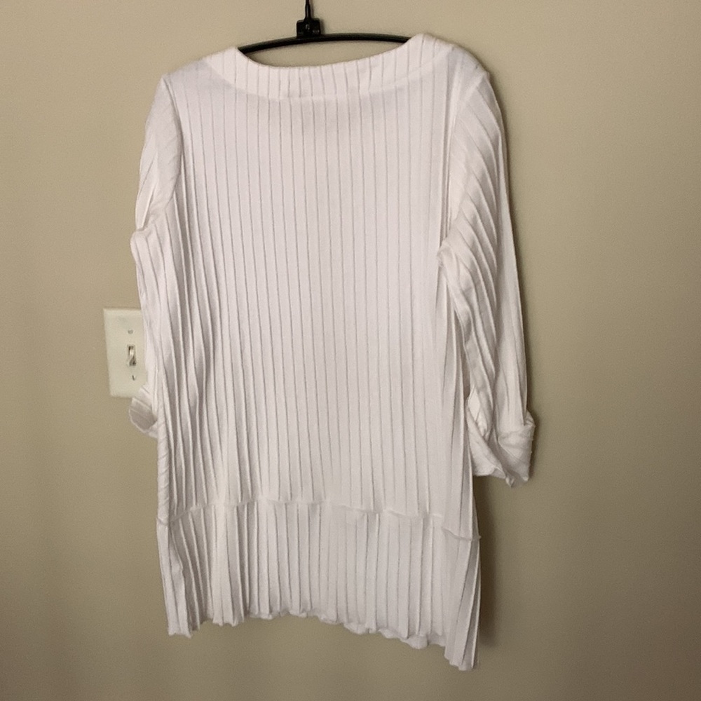 Soft Surroundings white tunic - Picture 5 of 10